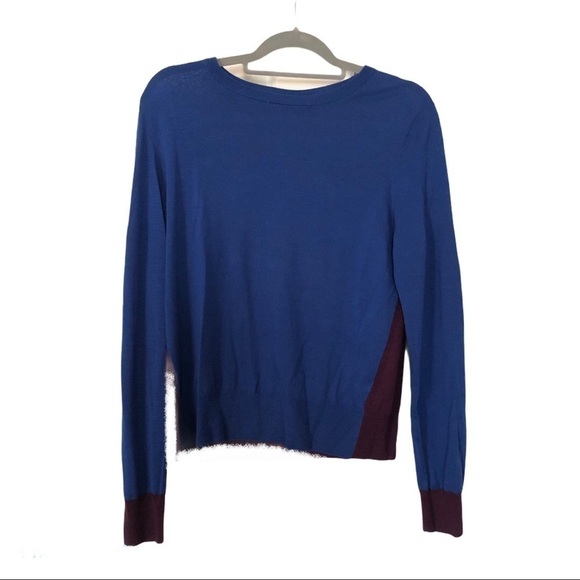 St John Wool Sweater Womens Medium Old Money Capsule Luxury Minimalist Cozy - Picture 2 of 11